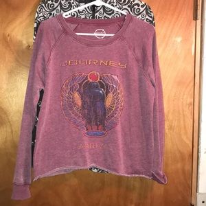 NWOT Vintage distressed crew neck